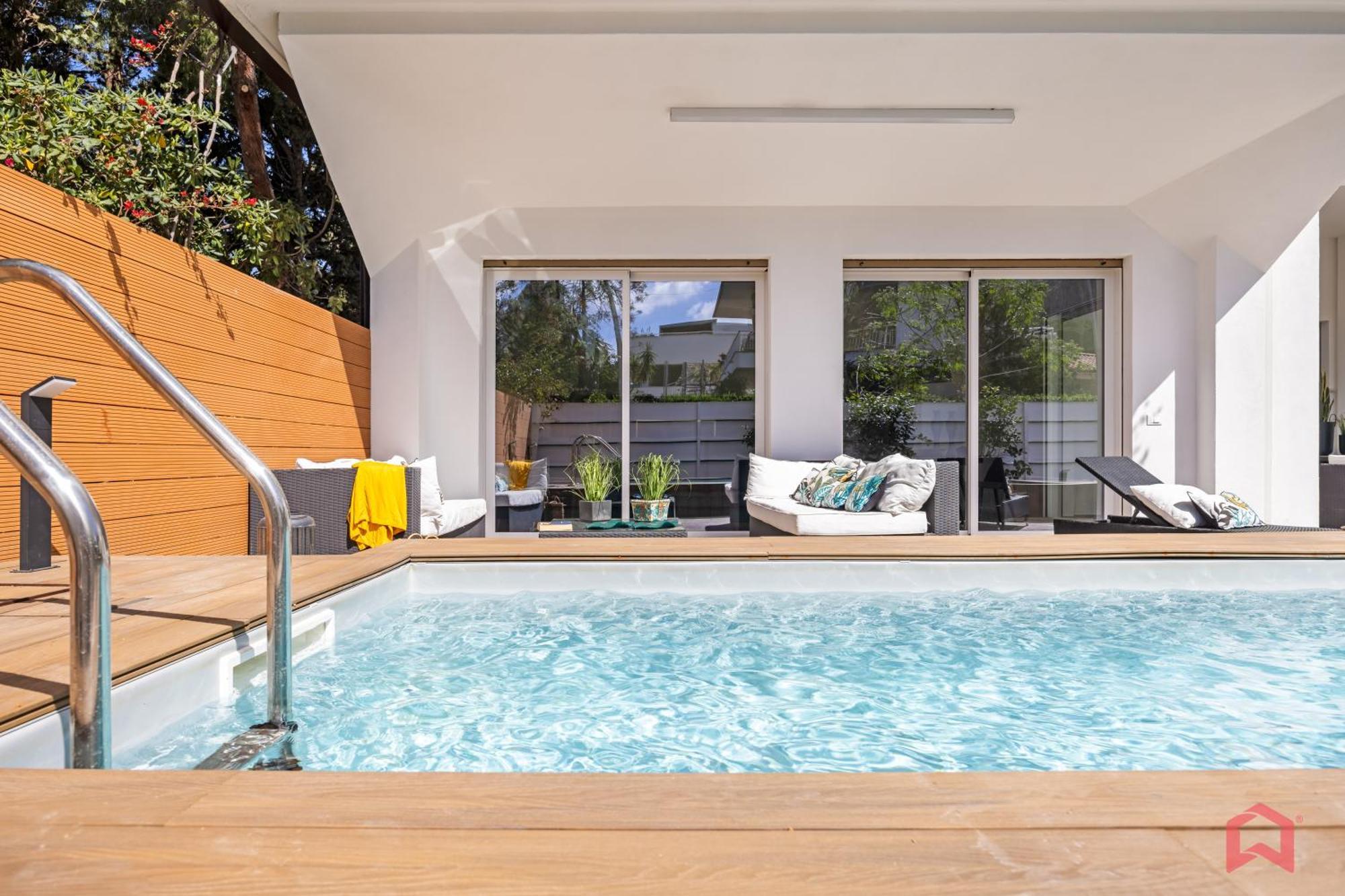 Appartamento In Villa Con Piscina Privata Palermo Zewnętrze zdjęcie